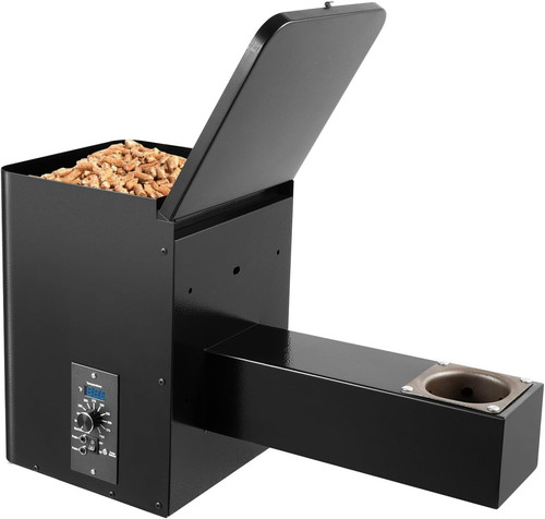 Pellet smoker hopper - pellet,